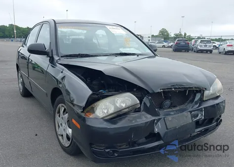 2005 Hyundai Elantra Gls/Gt z USA, uszkodzony, nr VIN KMHDN46DX5U100087